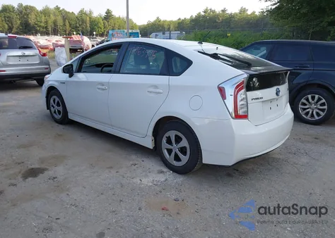 2012 Toyota Prius Two из США, поврежденный, VIN JTDKN3DU3C5377020